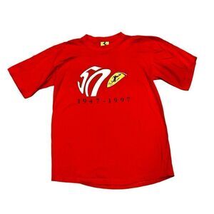Vintage Ferrari 50Th Anniversary 1947-1997 T-Shirt‎ Sz XL